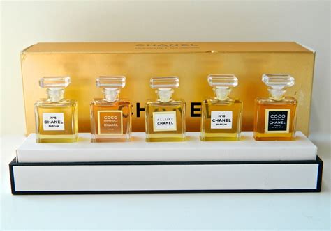 perfume set chanel|chanel perfume collection set.